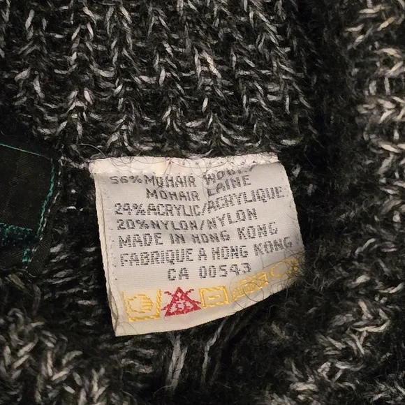 Vintage Abercrombie & Fitch Mohair-Blend Sweater – Size L - Picture 9 of 12